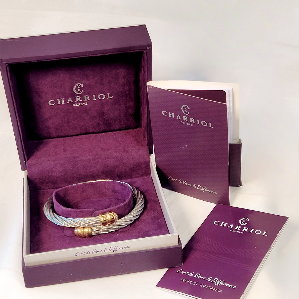 Charriol Silver and Gold Bracelet